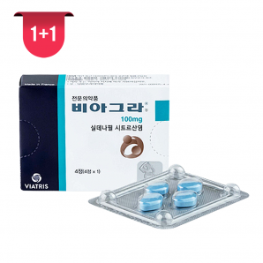 오십메가 100mg(4정) X 4판 = 16정